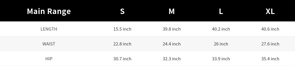 SIZE GUIDE