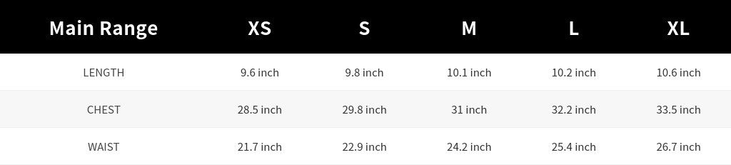 SIZE GUIDE