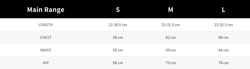 SIZE GUIDE