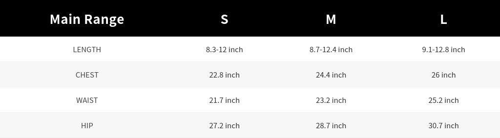 SIZE GUIDE
