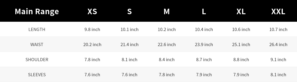 SIZE GUIDE