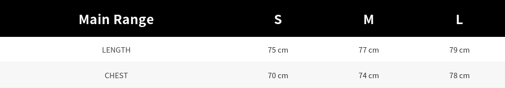SIZE GUIDE
