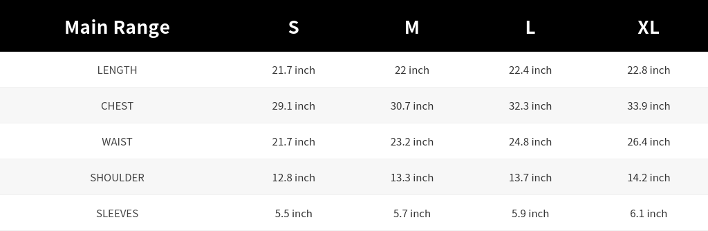 SIZE GUIDE