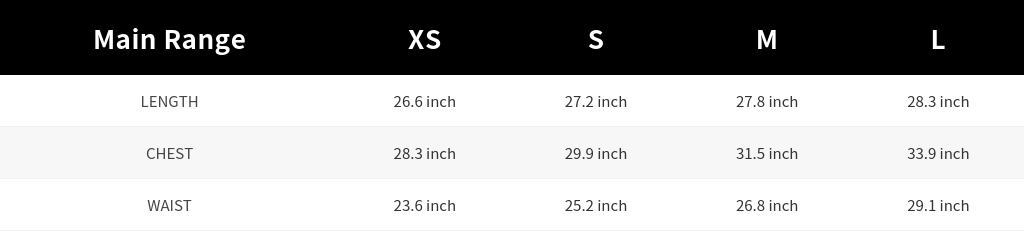 SIZE GUIDE