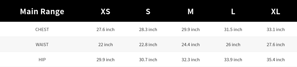 SIZE GUIDE