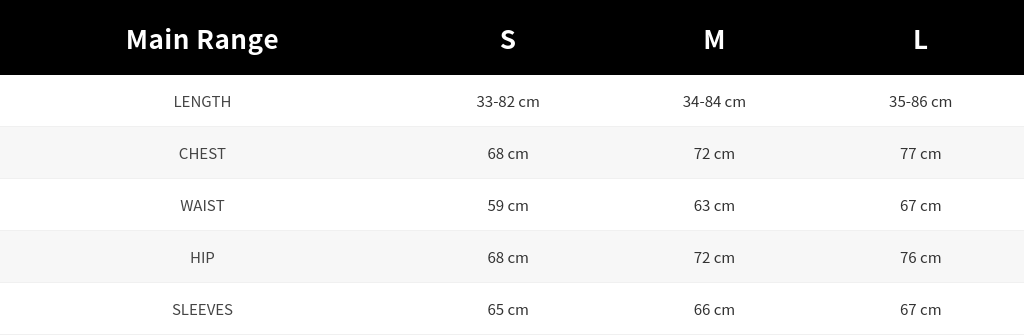 SIZE GUIDE