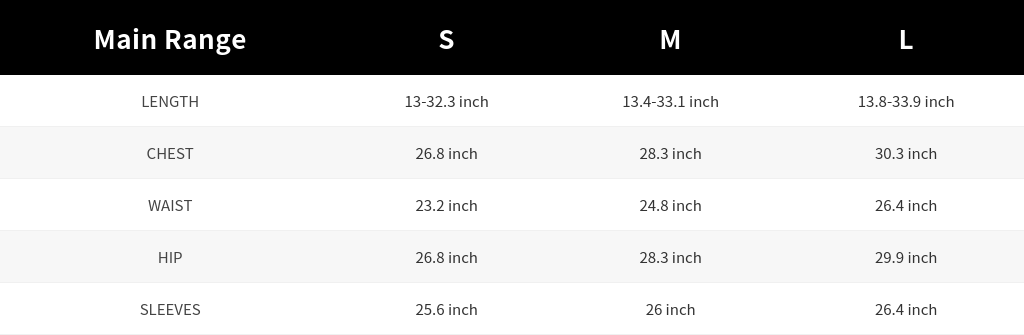 SIZE GUIDE