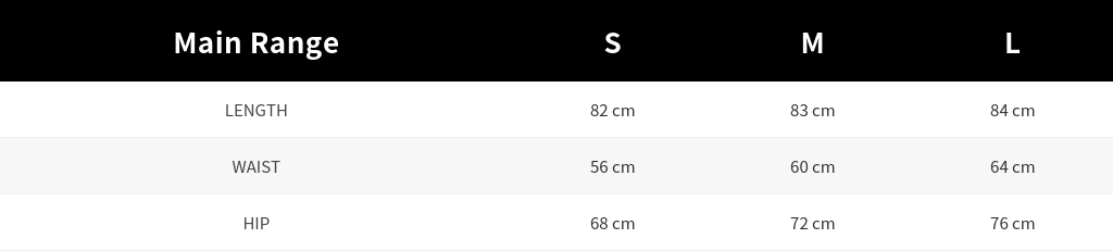 SIZE GUIDE