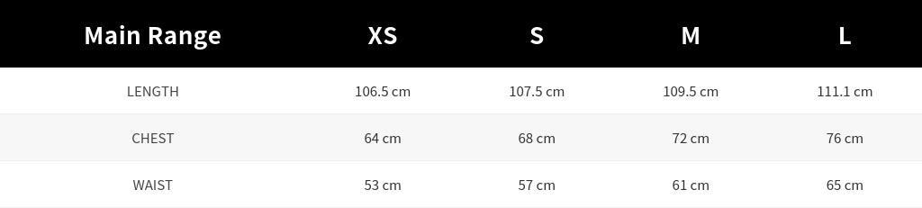 SIZE GUIDE