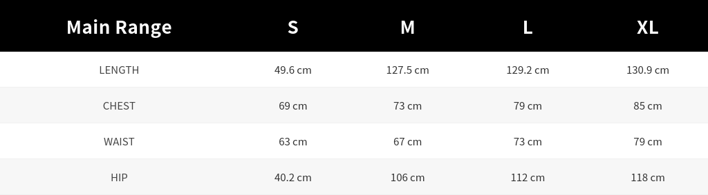 SIZE GUIDE
