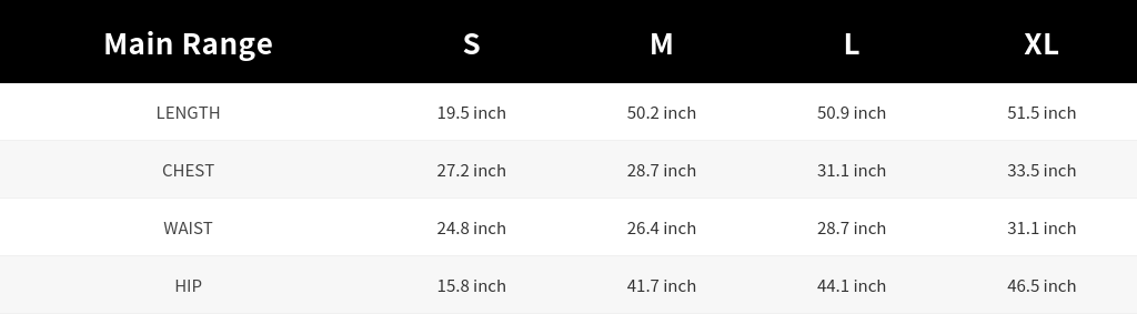 SIZE GUIDE