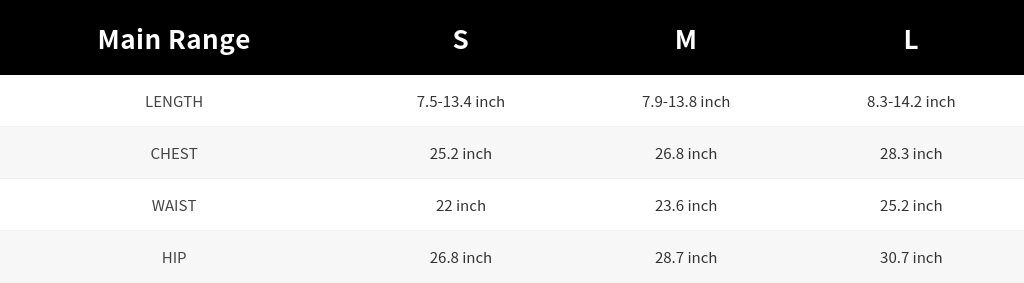 SIZE GUIDE