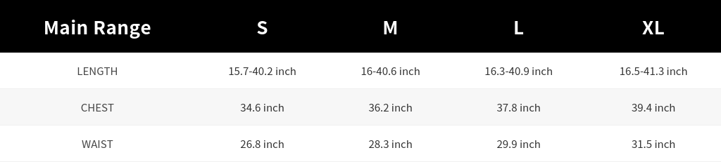 SIZE GUIDE