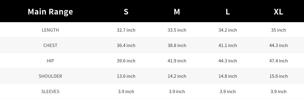 SIZE GUIDE
