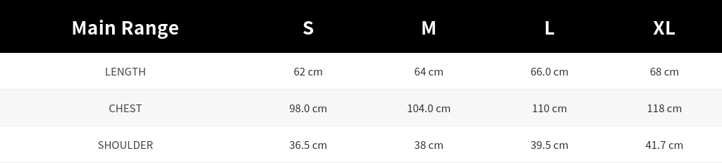 SIZE GUIDE