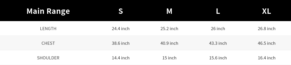 SIZE GUIDE