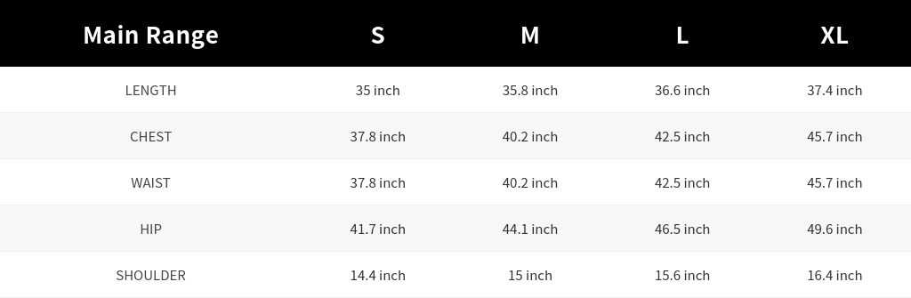 SIZE GUIDE