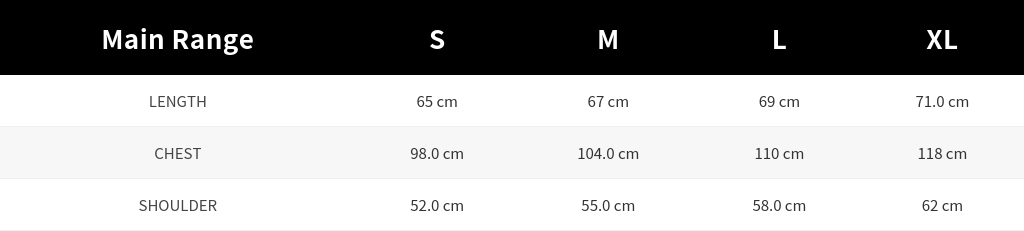 SIZE GUIDE