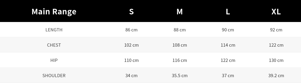 SIZE GUIDE