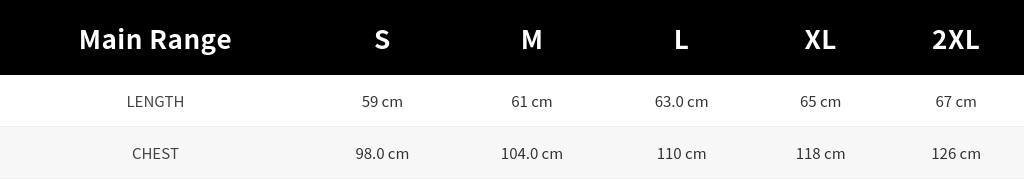 SIZE GUIDE