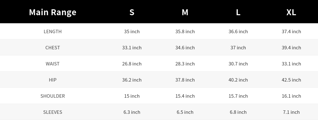 SIZE GUIDE