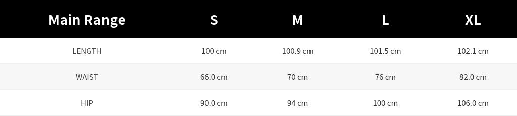SIZE GUIDE