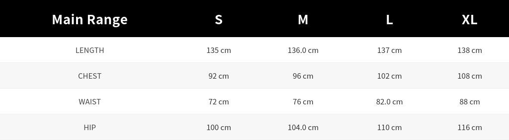 SIZE GUIDE