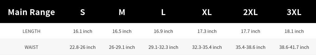 SIZE GUIDE