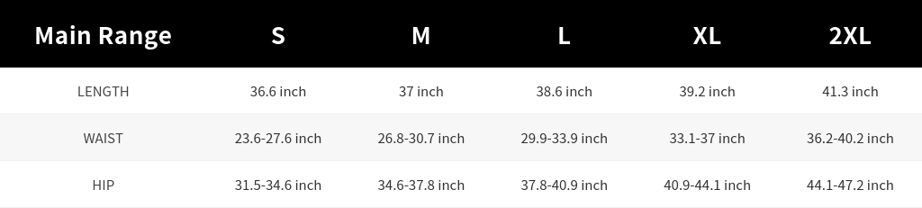 SIZE GUIDE
