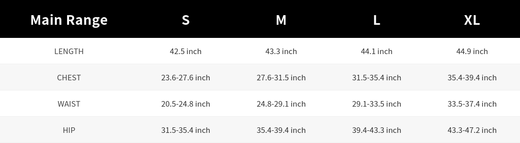 SIZE GUIDE