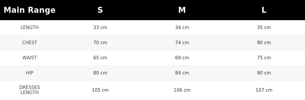 SIZE GUIDE