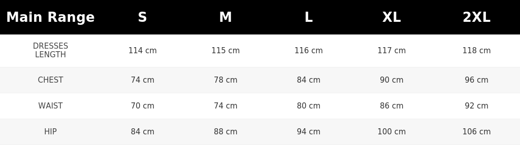 SIZE GUIDE