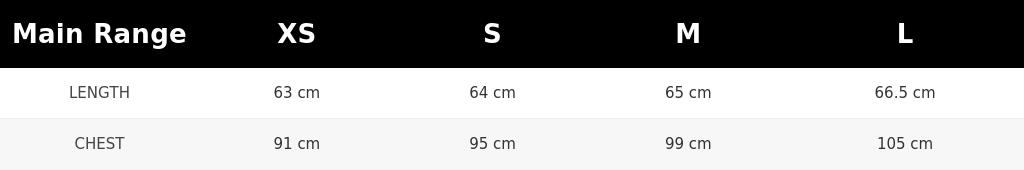 SIZE GUIDE