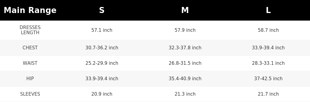 SIZE GUIDE
