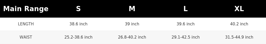 SIZE GUIDE