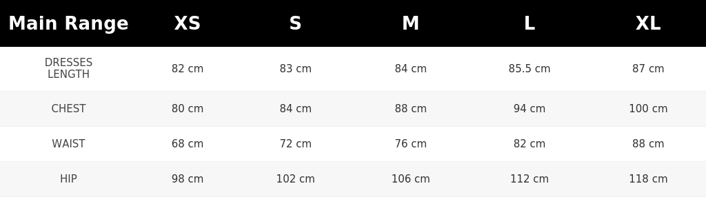 SIZE GUIDE