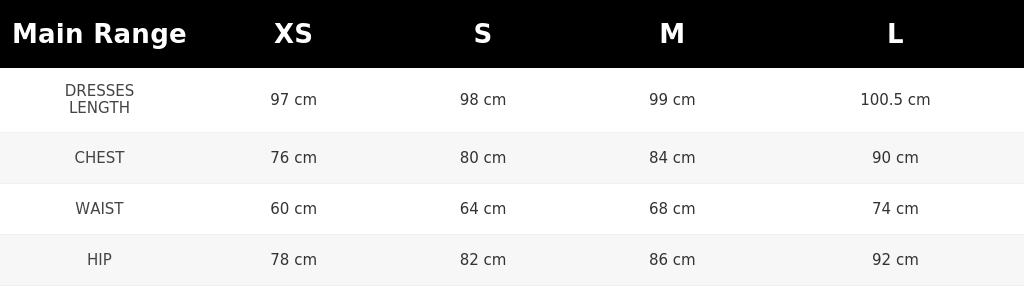 SIZE GUIDE