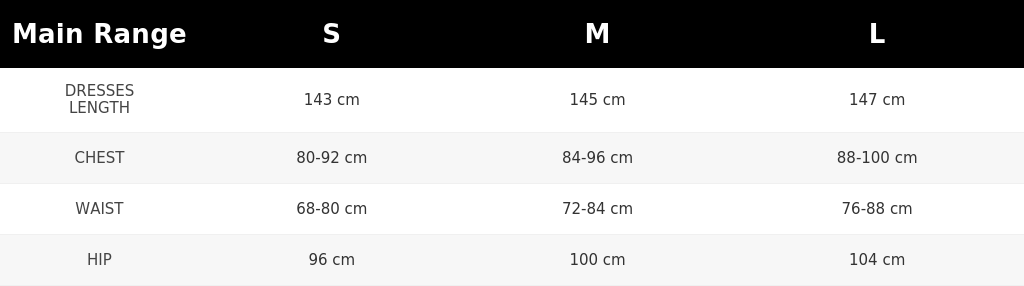 SIZE GUIDE