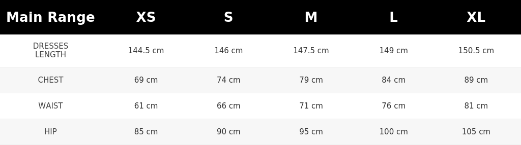 SIZE GUIDE