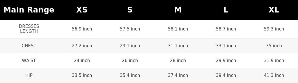 SIZE GUIDE