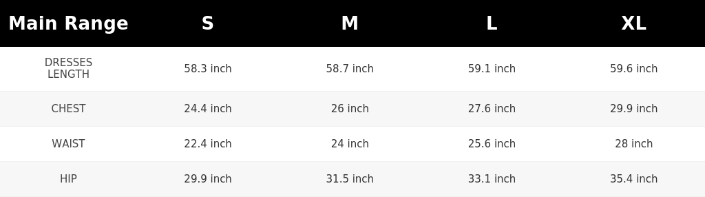 SIZE GUIDE