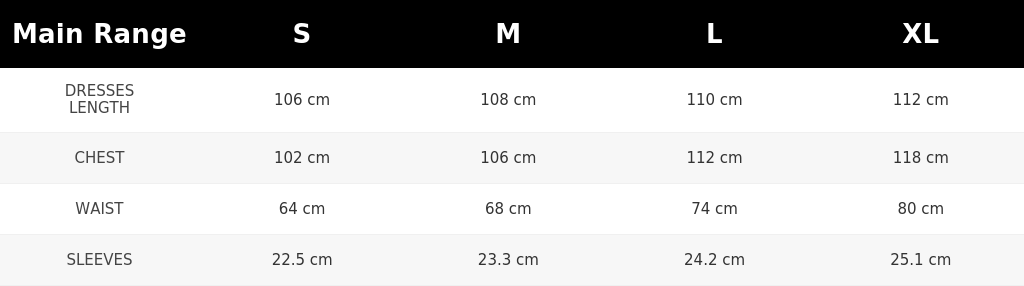 SIZE GUIDE