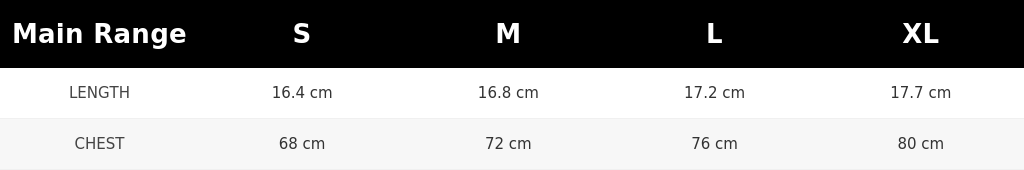 SIZE GUIDE