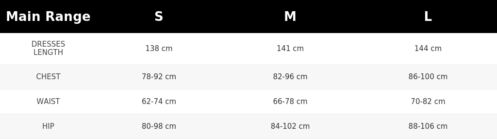 SIZE GUIDE
