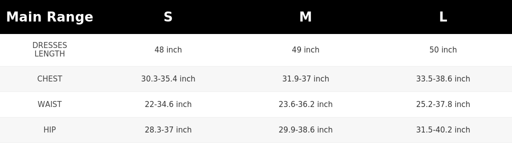 SIZE GUIDE