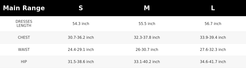 SIZE GUIDE