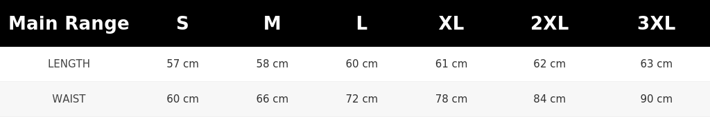 SIZE GUIDE