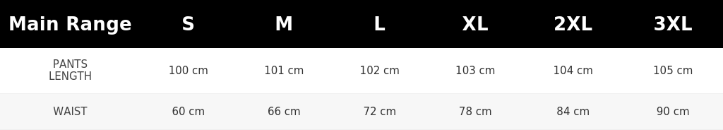 SIZE GUIDE